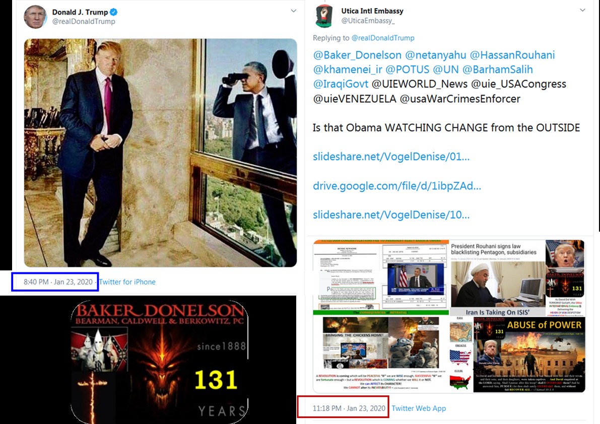 Donald Trump Barack Obama WATCHING CHANGE From The OUTSIDE