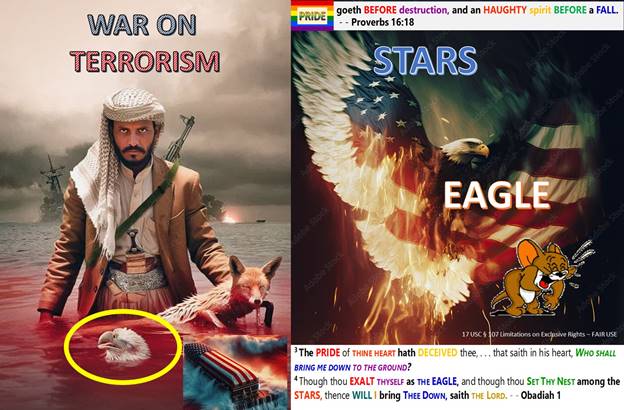 FALL Of USA Babylon Eagle
