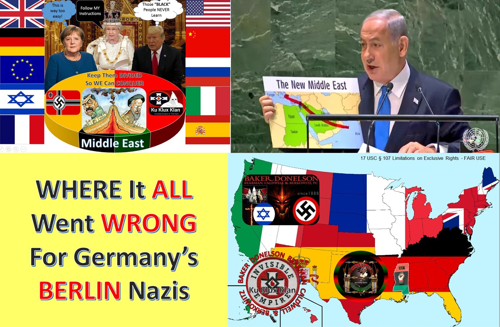 NAZI Germany BERLIN Conference Scheme For Middle East DEBACLE