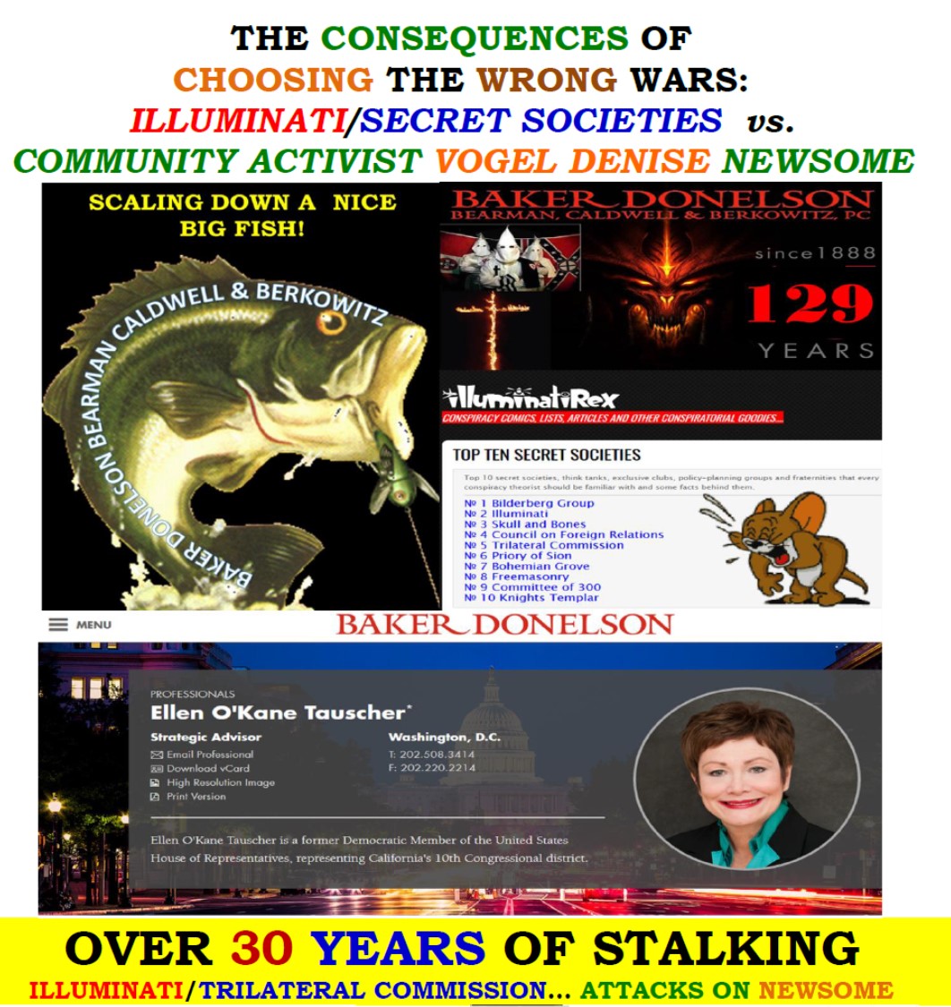 ILLUMINATI vs Vogel Denise Newsome The WRONG WARS