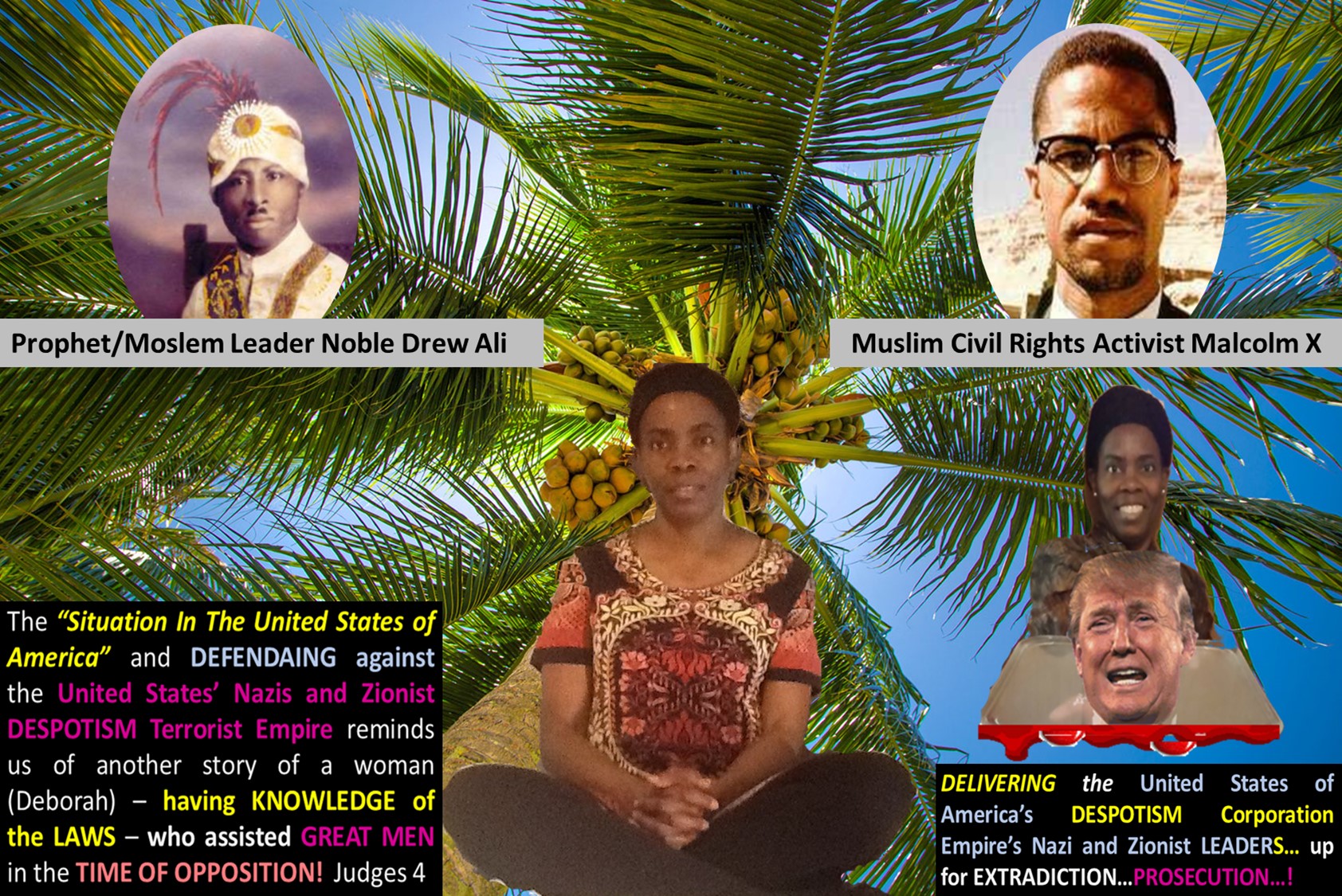UIE Leader PalmTree NobleDrewAli MalcolmX